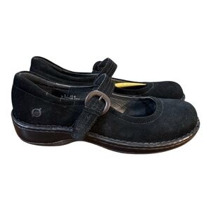 Børn Black Suede Mary Jane Women’s Size 9
